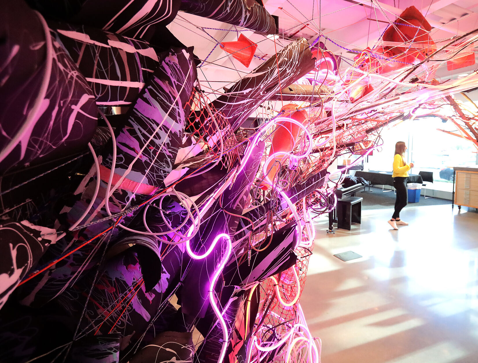 Light sculpture by Sparker